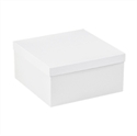 Picture of 12" x 12" x 6" White Deluxe Gift Box Bottoms