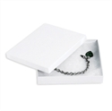 Picture of 6" x 5" x 1" White Jewelry Boxes