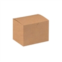 Picture of 6" x 4 1/2" x 4 1/2" Kraft Gift Boxes