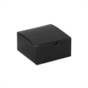 Picture of 4" x 4" x 2" Black Gloss Gift Boxes