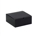 Picture of 8" x 8" x 3 1/2" Black Gloss Gift Boxes