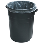 Clear Can Liners Picture for category <p>The can liner of choice for heavy-duty uses.</p>
<ul style="list-style-type: square;">
<li>Liners are made from specially formulated linear low density resins.</li>
<li>High performance can liner.</li>
<li>Flat folded for convenient single bag dispensing.</li>
</ul>
