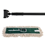 Picture for category <p>Great for dust control maintenance in industrial and institutional facilities.</p>
<ul style="list-style-type: square;">
<li>Kit includes mop head, frame and handle.</li>
<li>Replacement heads sold separately.</li>
</ul>