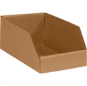 Picture of 6" x 12" x 4 1/2" Kraft Open Top Bin Boxes