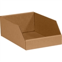 Picture of 8" x 12" x 4 1/2" Kraft Open Top Bin Boxes