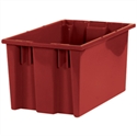 Picture of 16" x 10" x 8 7/8" Red Stack & Nest Containers