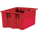 Picture of 17" x 14 1/2" x 9 7/8" Red Stack & Nest Containers
