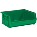 Picture of 14 3/4" x 16 1/2" x 7" Green Plastic Stack & Hang Bin Boxes