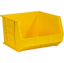 Picture of 18" x 16 1/2" x 11" Yellow Plastic Stack & Hang Bin Boxes