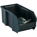 Picture of 10 7/8" x 5 1/2" x 5" Black Conductive Bins