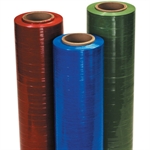 Picture for category <p>Cast Stretch Film releases from the roll smoothly reducing warehouse noise up to 75%.</p>
<ul>
<li>Great for inventory control, carrier identification, or to call attention to shipments.</li>
<li>Film stretches up to 250%.</li>
<li>Great for use on uniform loads.</li>
<li>80 Gauge for loads up to 2,500 lbs.</li>
<li>Dispensers</li>
</ul>