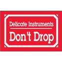 Picture of 3" x 5" - "Delicate Instruments - Don't Drop" Labels