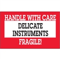 Picture of 3" x 5" - "Delicate Instruments - HWC" Labels