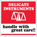 Picture of 4" x 4" - "Delicate Instruments - HWC" Labels