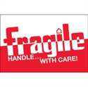 Picture of 2" x 3" - "Fragile - Handle With Care" Labels