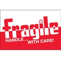 Picture of 2" x 3" - "Fragile - Handle With Care" Labels