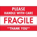 Picture of 2" x 3" - "Fragile - Handle With Care" Labels