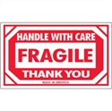 Picture of 3" x 5" - "Fragile - Handle With Care" Labels