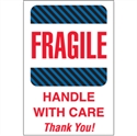 Picture of 4" x 6" - "Fragile - Handle With Care" Labels