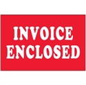 Picture of 2" x 3" - "Invoice Enclosed" Labels
