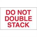 Picture of 3" x 5" - "Do Not Double Stack" Labels