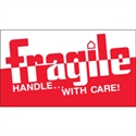 Picture of 3" x 5" - "Fragile - Handle With Care" Labels