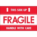 Picture of 2" x 3" - "Fragile - This Side Up - HWC" Labels