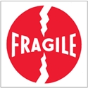 Picture of 4" x 4" - "Fragile" Labels