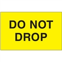 Picture of 3" x 5" - "Do Not Drop" (Fluorescent Yellow) Labels
