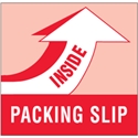 Picture of 4" x 4" - "Packing Slip Inside" Labels