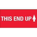 Picture of 2" x 4" - "This End Up" (High Gloss) Labels