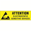 Picture of 3/8" x 1 1/4" - "Electrostatic Sensitive Devices" Labels