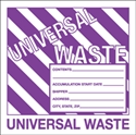 Picture of 6" x 6" - "Universal Waste" Labels
