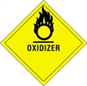 Picture of 4" x 4" - "Oxidizer" Labels