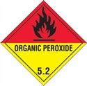 Picture of 4" x 4" - "Organic Peroxide - 5.2" Labels