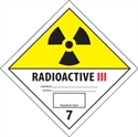 Picture of 4" x 4" - "Radioactive III" Labels