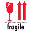 Picture of 3" x 4" - "Fragile" Labels