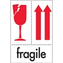 Picture of 4" x 6" - "Fragile" Labels