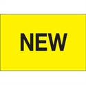 Picture of 2" x 3" - "New" (Fluorescent Yellow) Labels