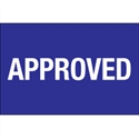 Picture of 2" x 3" - "Approved" Labels