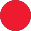 Picture of 1/2" Fluorescent Red Inventory Circle Labels