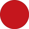Picture of 3/4" Red Inventory Circle Labels