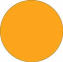 Picture of 1" Fluorescent Orange Inventory Circle Labels