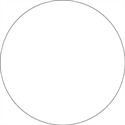 Picture of 3" White Inventory Circle Labels