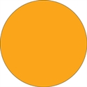 Picture of 3" Fluorescent Orange Inventory Circle Labels