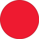 Picture of 4" Fluorescent Red Inventory Circle Labels