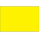Picture of 2" x 3" Fluorescent Yellow Inventory Rectangle Labels