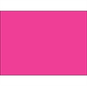 Picture of 3" x 4" Fluorescent Pink Inventory Rectangle Labels