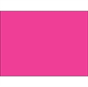 Picture of 3" x 4" Fluorescent Pink Inventory Rectangle Labels