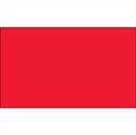 Picture of 3" x 5" Fluorescent Red Inventory Rectangle Labels